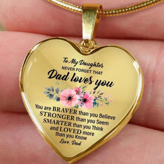 New product daughter necklace