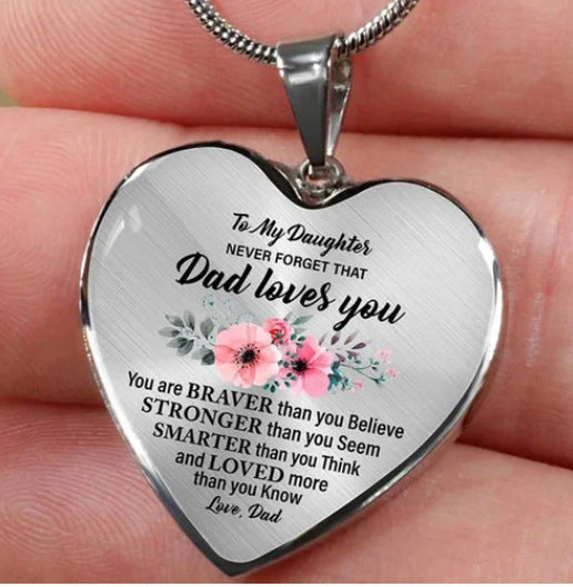 New product daughter necklace