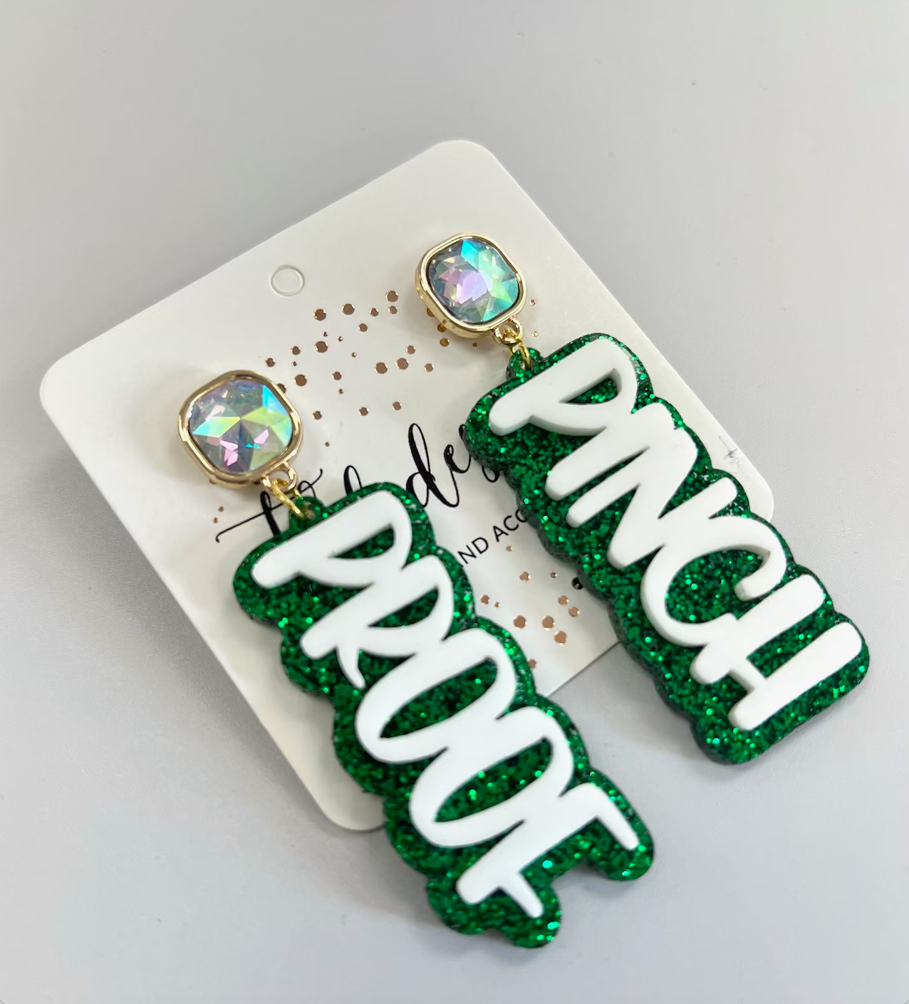 Pinch Proof Acrylic Earrings