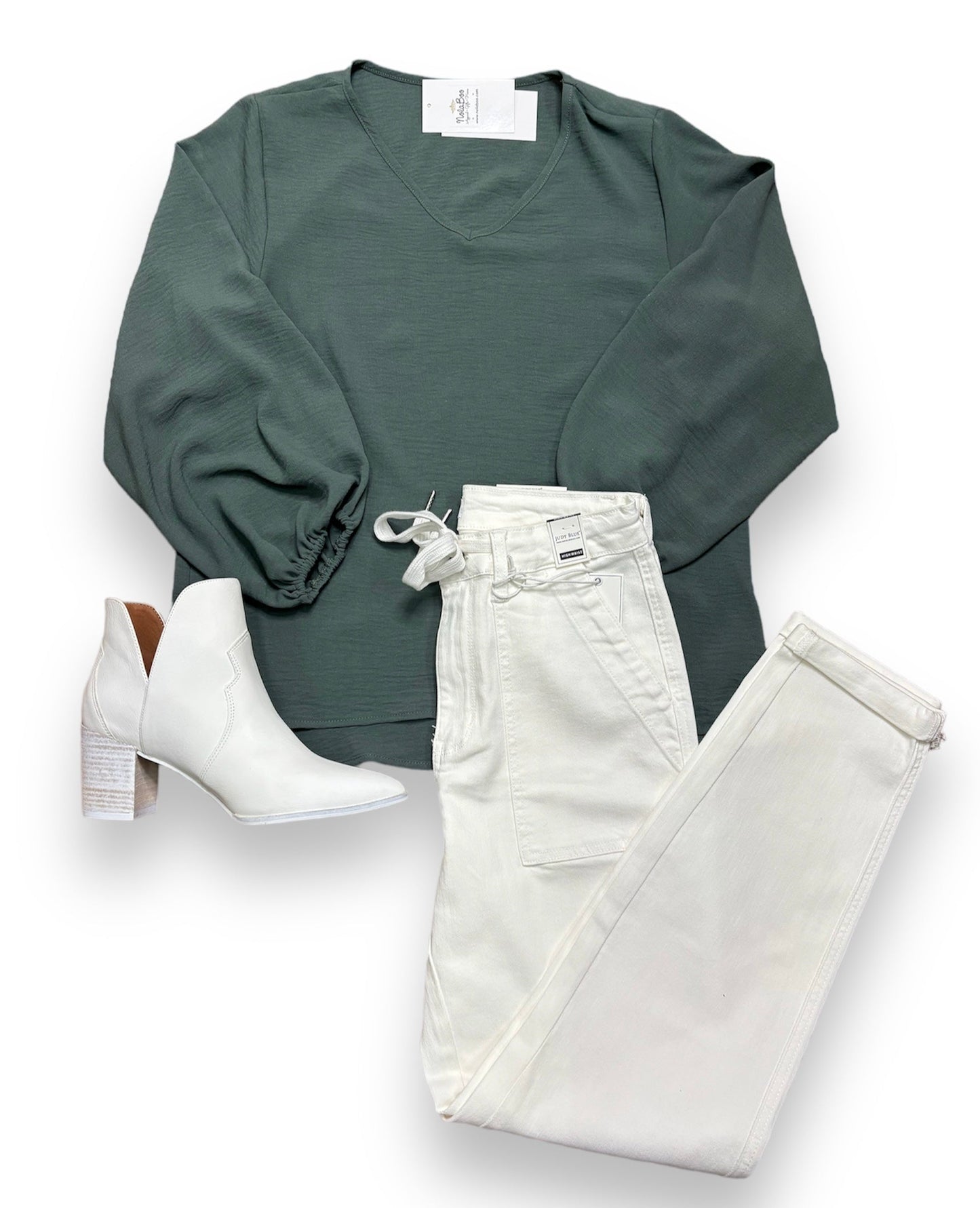 Judy Blue High Waisted Dyed Garment Cuffed Jogger (1-15, 14W-22W)