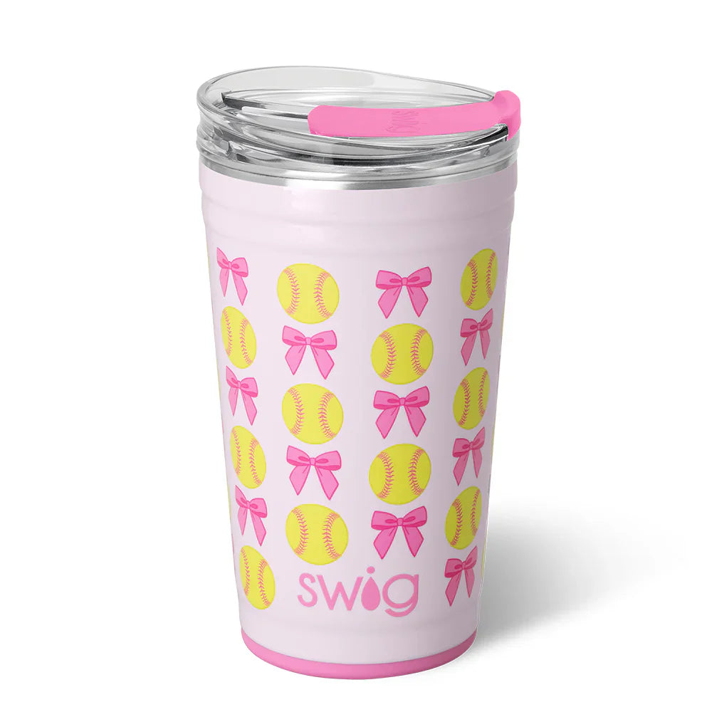 Swig PITCH HIT RUN Party Cup 24oz