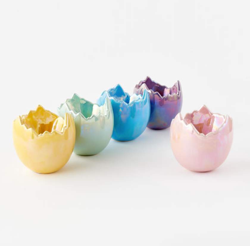 Ceramic Broken Egg Bowl In 5 Colors