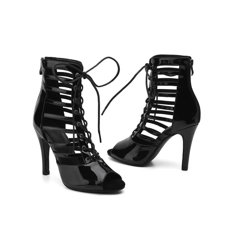 Women's Latin Ballroom Dance Ankle Boots