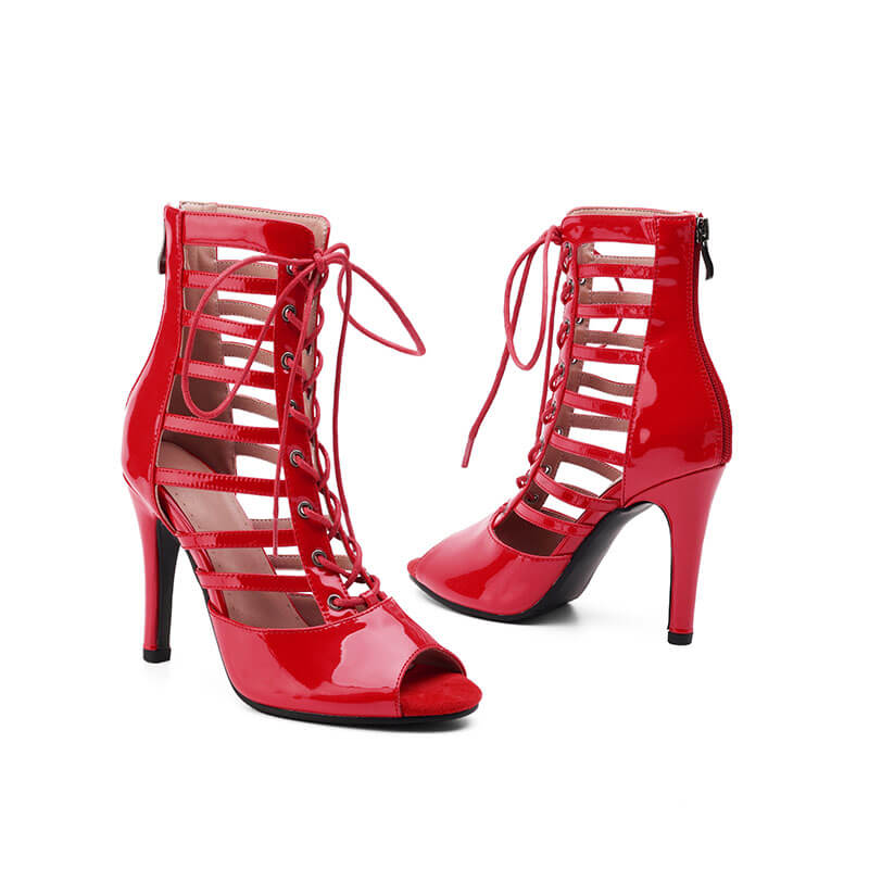 Women's Latin Ballroom Dance Ankle Boots