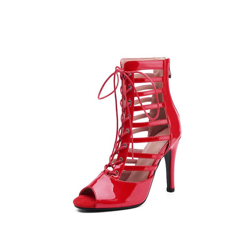 Women's Latin Ballroom Dance Ankle Boots