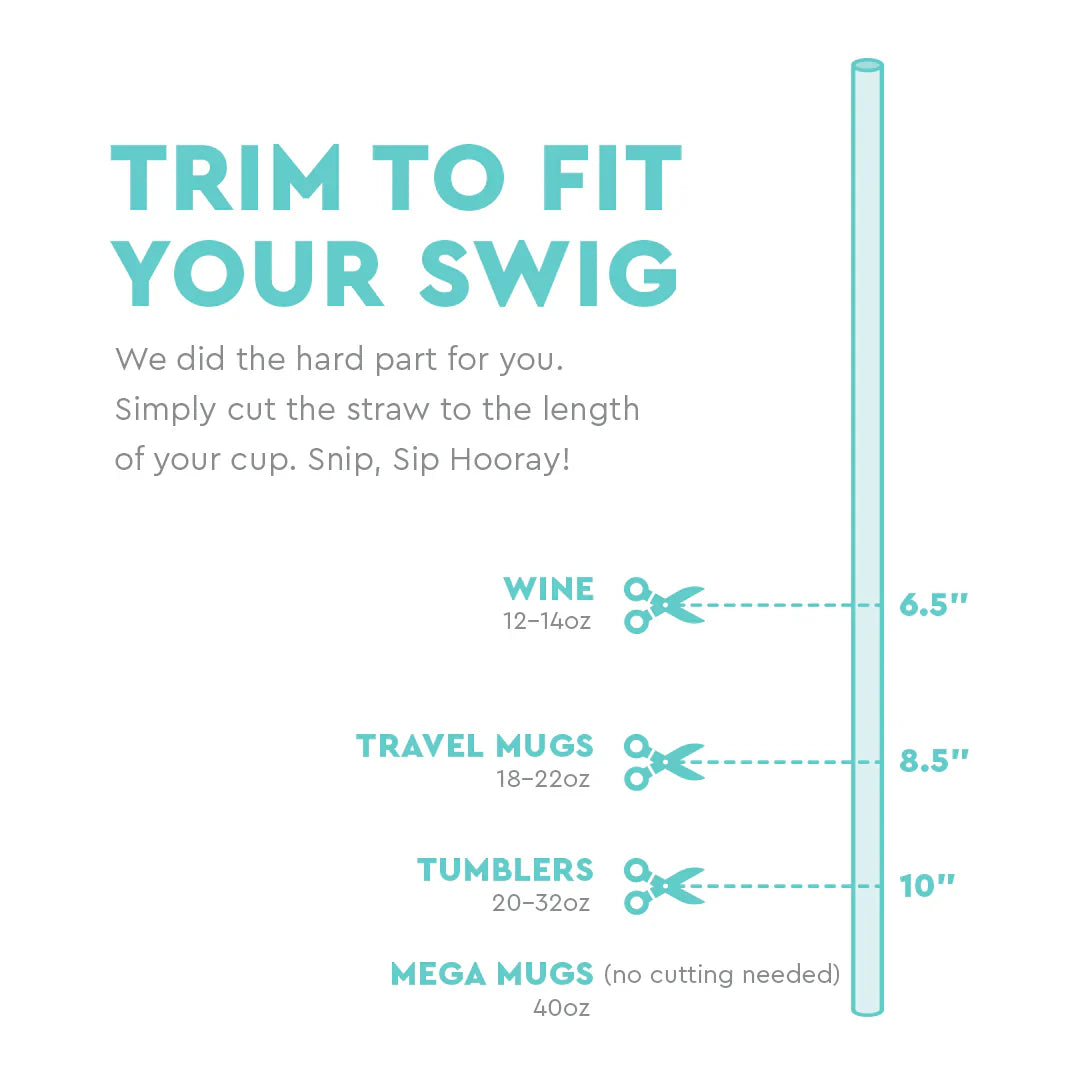 Swig Scrub Life Straw Toppers