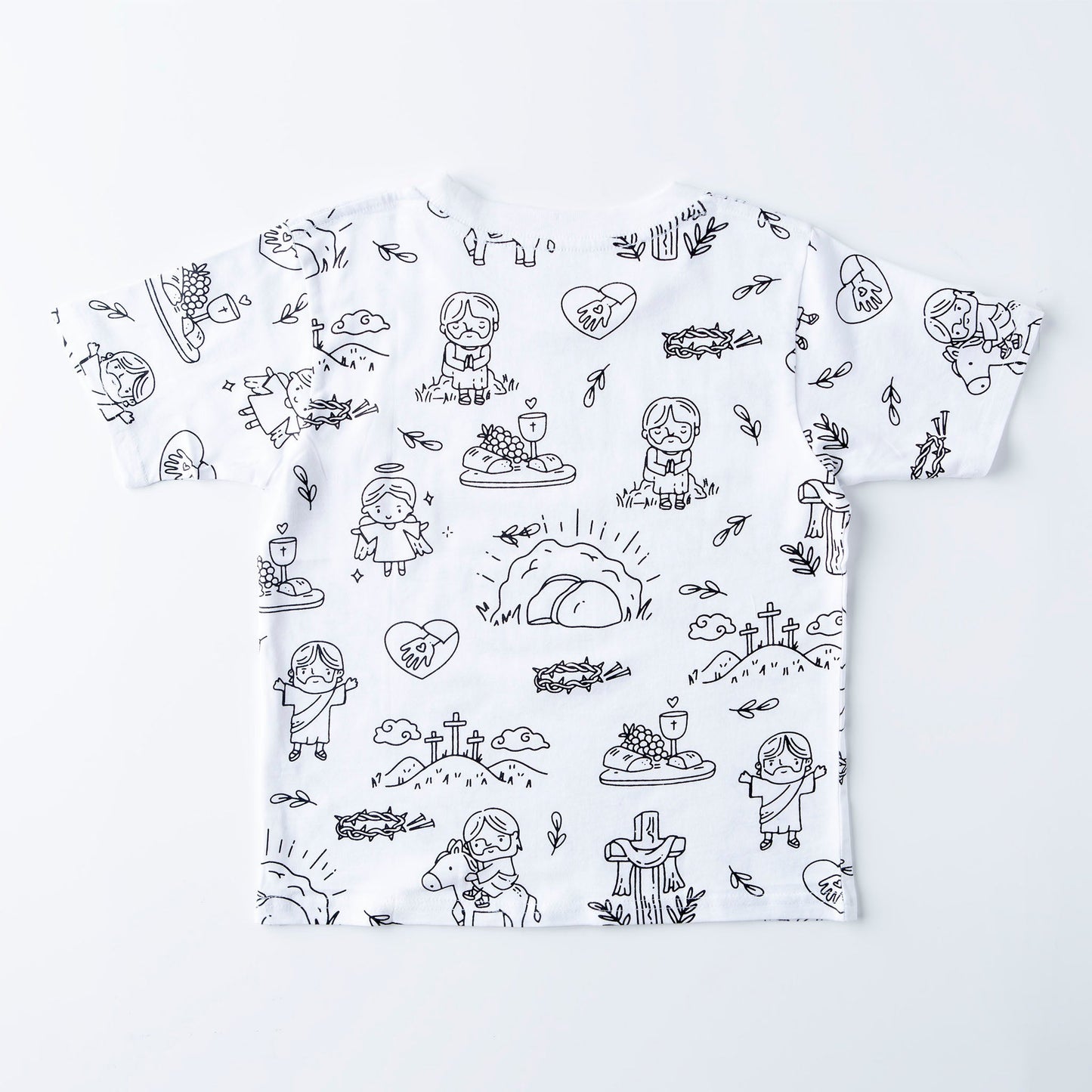 Jesus is Risen Color Me T-Shirt for Kids!